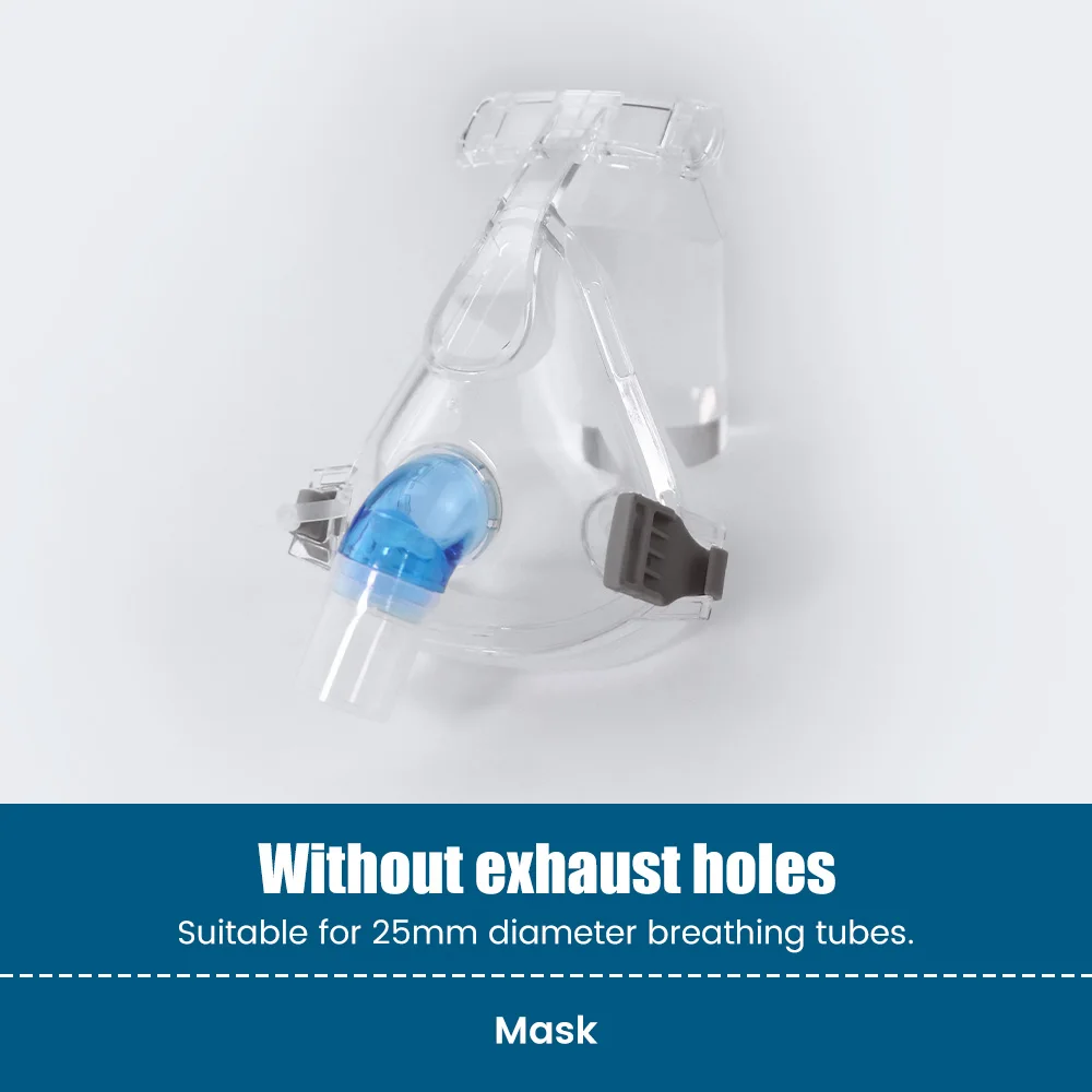 CPAP-Maske Vollgesichts-Nasen-Mund-Maske Auto-CPAP APAP BIPAP Anti-Schnarch Schlafapnoe Schlafhilfe Nasale Vollgesichts-Atemmaske – Detail 11