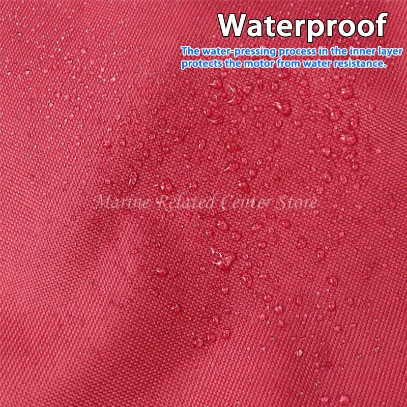 8-13Ft Mainsail 붐 커버, 보트 세일 커버, 방수 안티 UV 차양 방진 붐 세일 커버 보트 커버 레드 용 210D