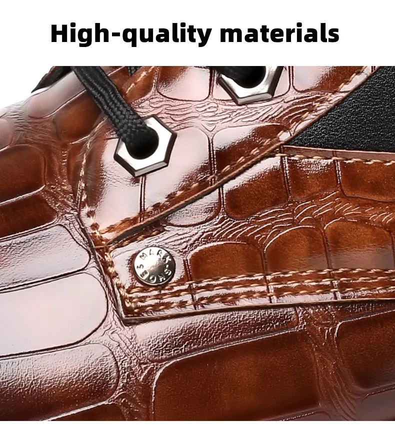 New Men's Comfortable Motorcycle Boots