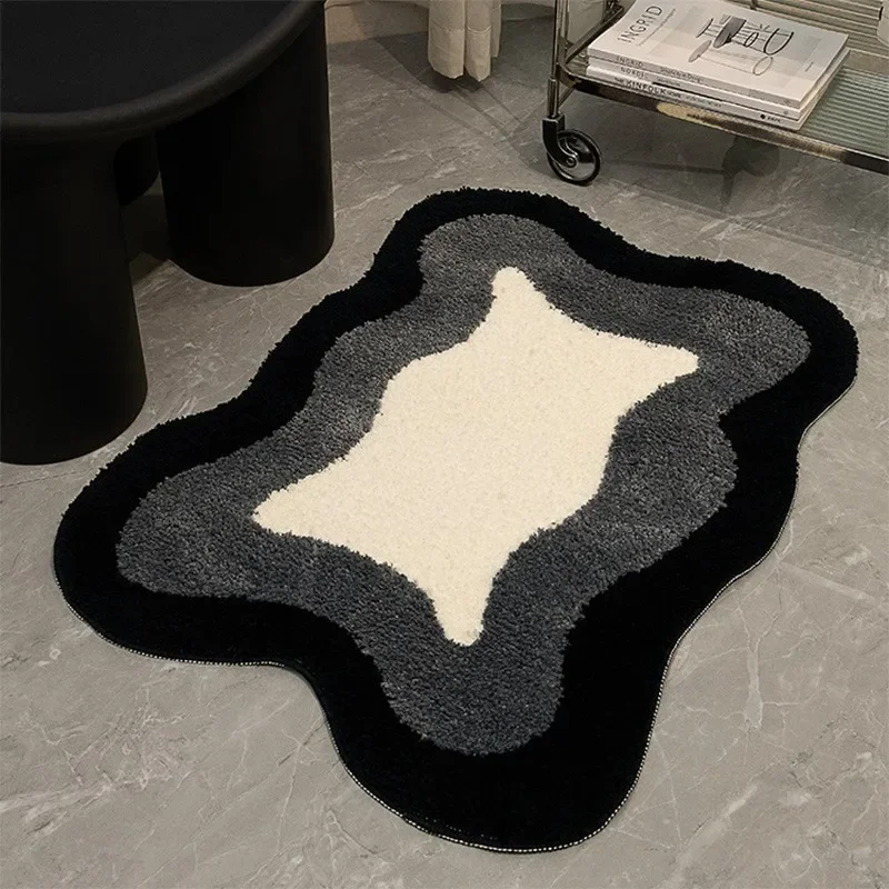Modern Minimalist Bathroom Floor Mats
