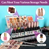 Nail Polish Organizer, 3-Tier Acrylic Display Sunglasses Organizer Essential Oils Holder Makeup Organizer Sunglass Display Rack 4