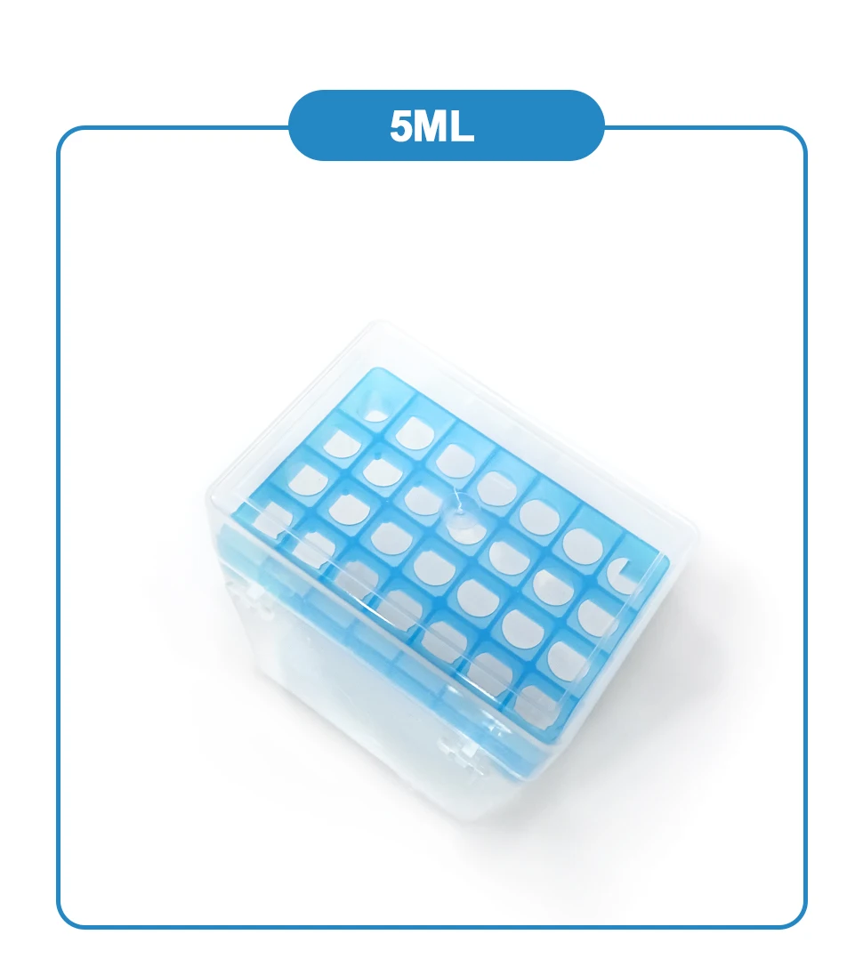 WESTTUNE Labor-Pipettenspitzenbox, 10 ul, 200 ul, 1 ml, 5 ml, 10 ml, universelle transparente Mikropipette, Kunststoff-Pipettenschachtel, Laborbedarf – Detail 5