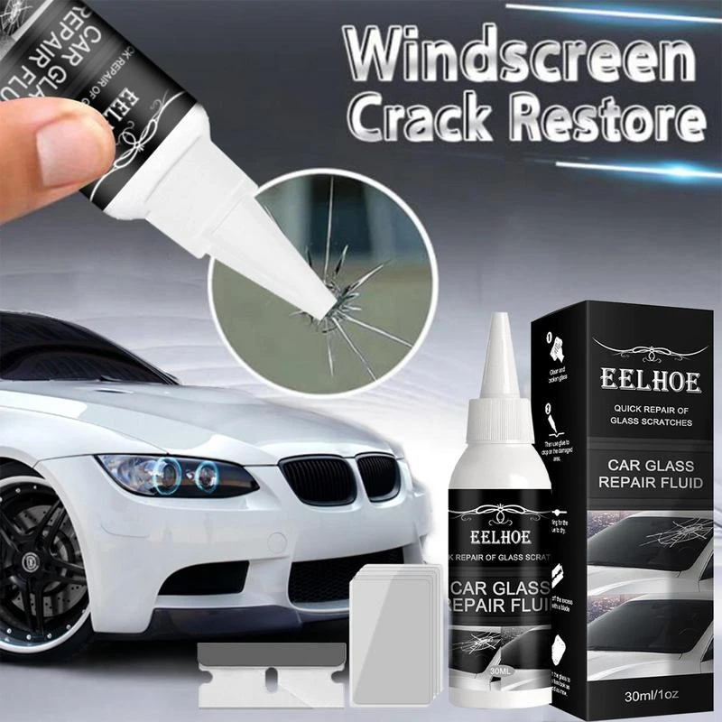 30ml Car Windshield Crack Repair Kit Tool Window Glass Liquid Repair