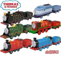 New Genuine Thomas And Friends Magnetic Trains Locomotive Compartment Set Toys Gordon And Henry Kids Modle Cars Toys No Battery