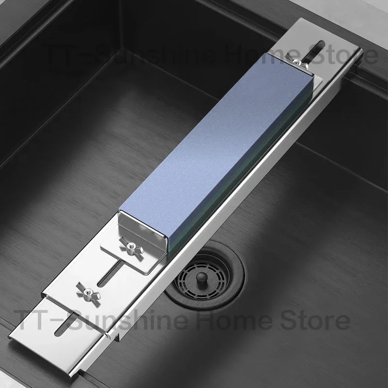 Sharpening Stone Holder Waterstone Stand Grindstone Whetstone Non Slip Base Honing System Fixed Bracket Sharpener Steel Rubber sharpening stone holder