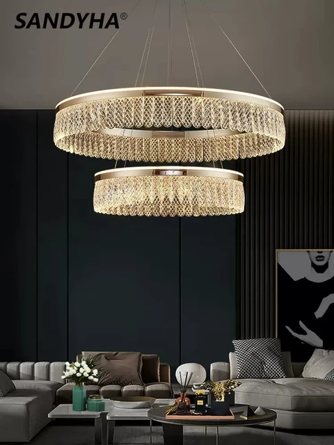 Nordic Villa Glass Bubble Spider Chandelier For Living Room Hotel Luxury  Modern Design Hanging Light Fixtures Suspended Luster - Chandeliers -  AliExpress