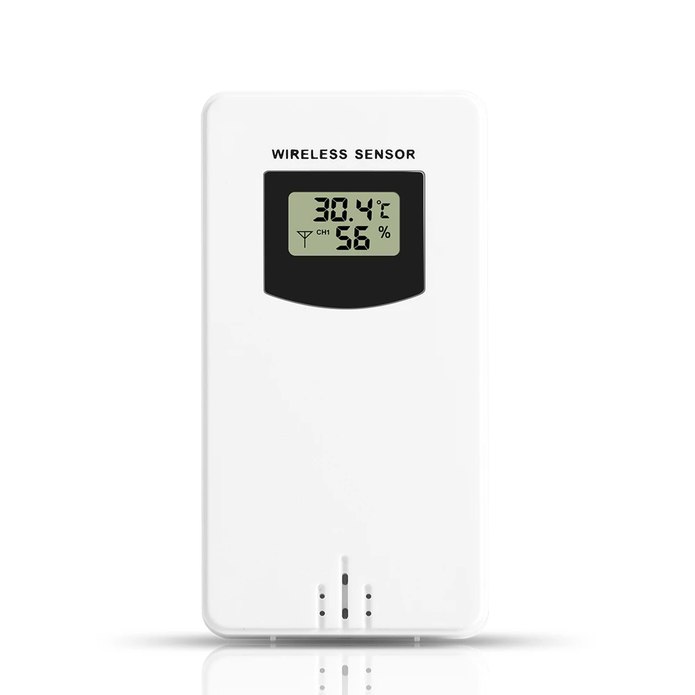 Wireless Temperature and Humidity Sensor for Indoor and Outdoor Use