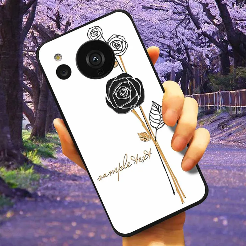 3D Relief Cartoon Silicone Back Cover - Embossed Soft Case