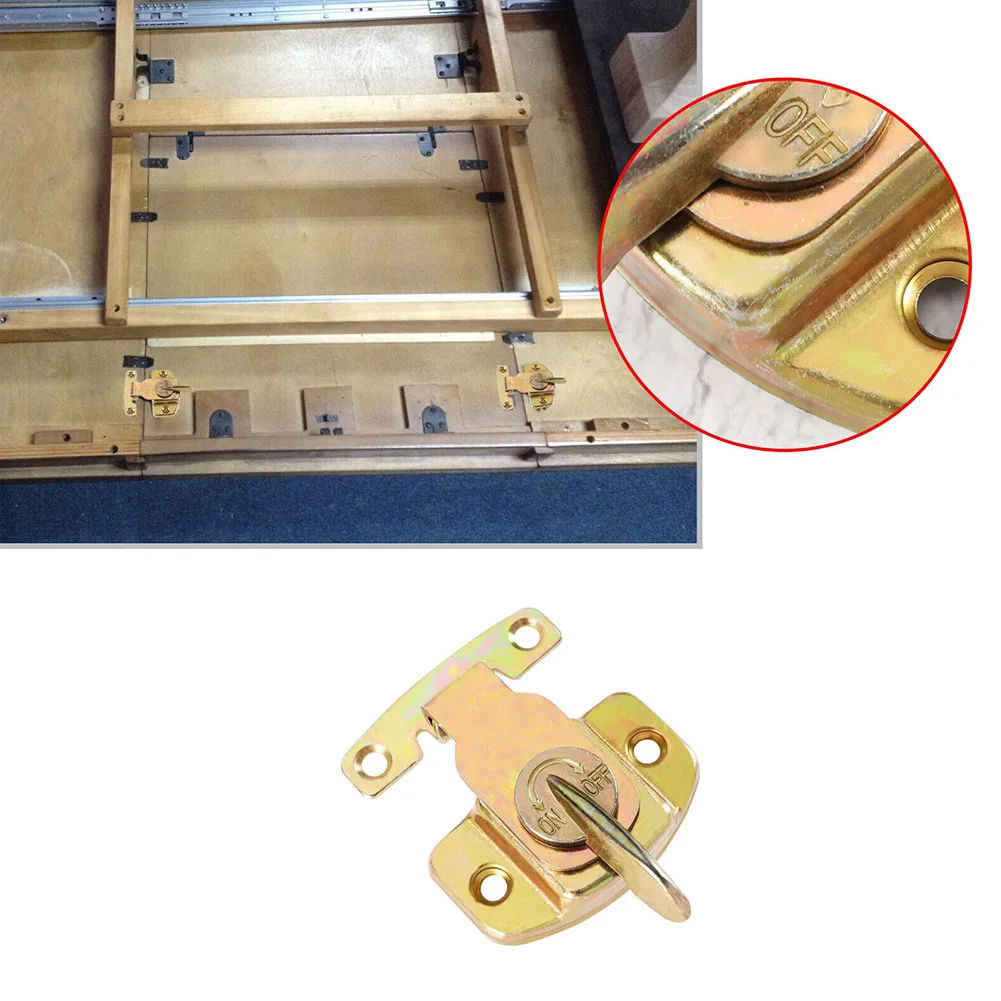 Metal Table Locks Dining Table Buckles Connectors Door Hasps Fasteners Latches Top Lock Latch Connector Furniture Hardware Door Latch Sliding Door Latch Door Lock Latch