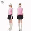 ST ANDREWS 2024 Autumn New Women's Golf Clothing Button Rabbit Velvet Knitted High Elastic Outer Vest 5