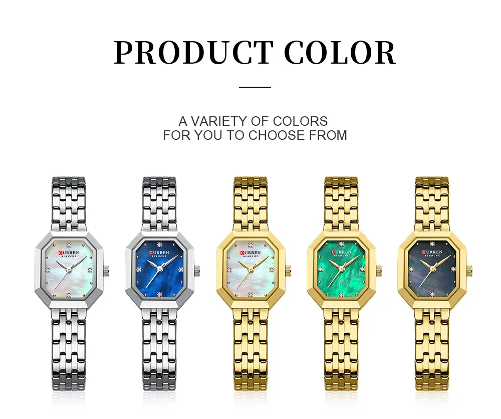 CURREN 9108 Luxury Women's Watch