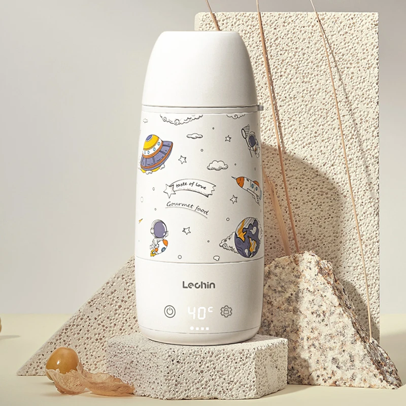 Portable Kettle Wireless Rechargeable Constant Temperature Real-time Thermos Electric Kettle Heating Milk Bottle Baby Water Cup 3