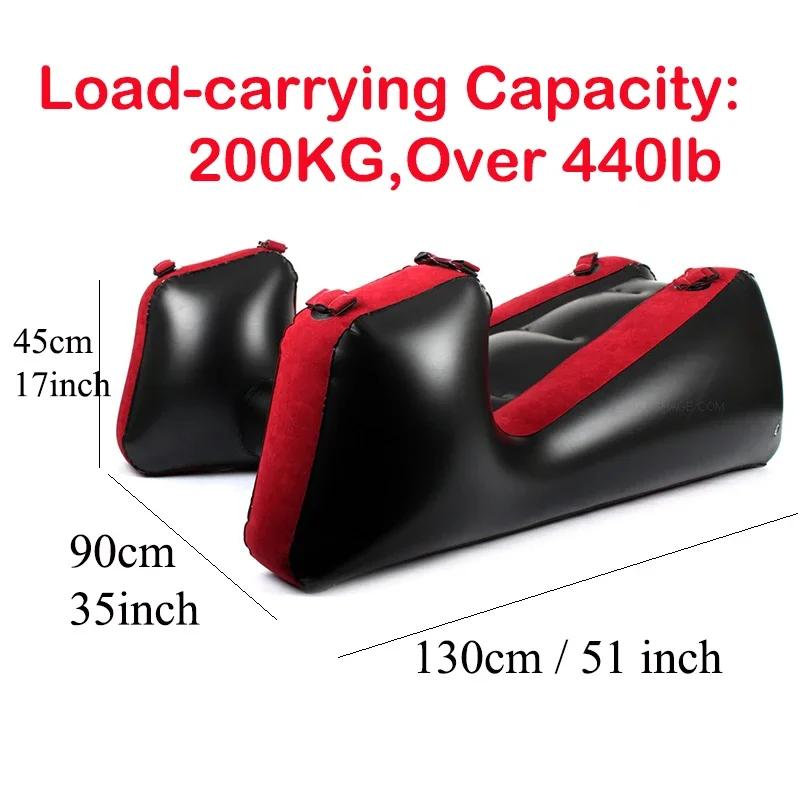 Inflatable Sex Sofa BDSM Bondage Legs Tied Open Spreading Restraints Chair Couples Sextoys Deeper Position Aid Erotic Furnitures