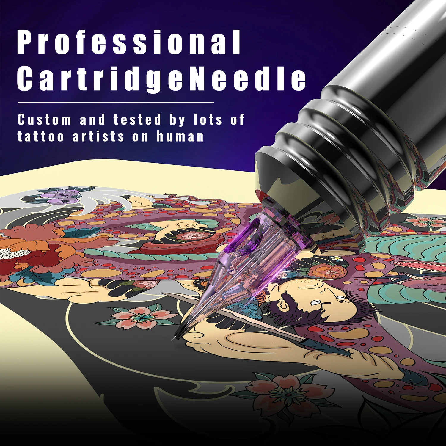 Tattoo Cartridge Needles 50/20/10PCS Individual Package Professional Permanent Makeup Sterile Tattoo Needle For Machine