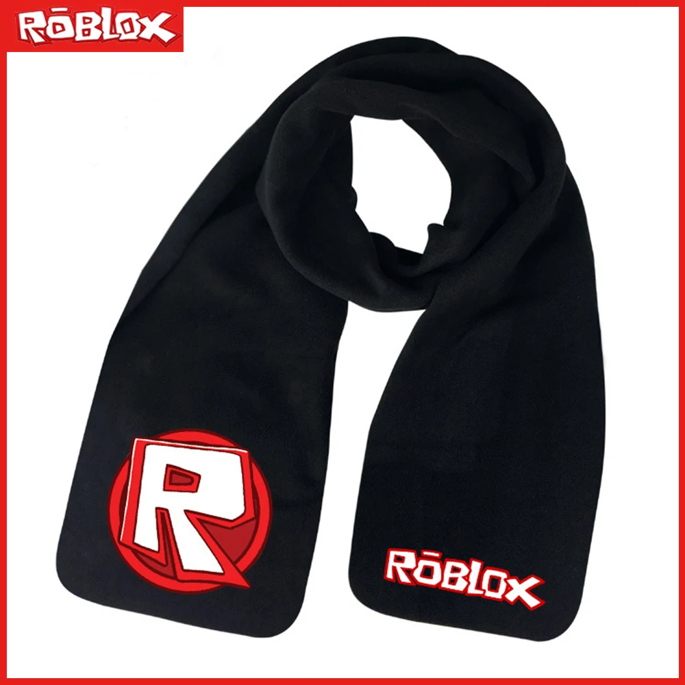 

Hot Roblox Game Anime Crystal Velvet Scarf Long Autumn Winter Warm Scarf Printed Scarf Clothes Accessories Kids Birthday Gift