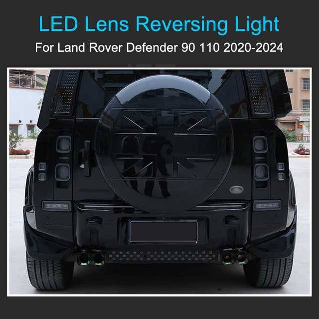 LED Reversing Light for Land Rover Defender 90 110 Reversing Lights Dynamic Turning Signal Easy installation without decoding 5