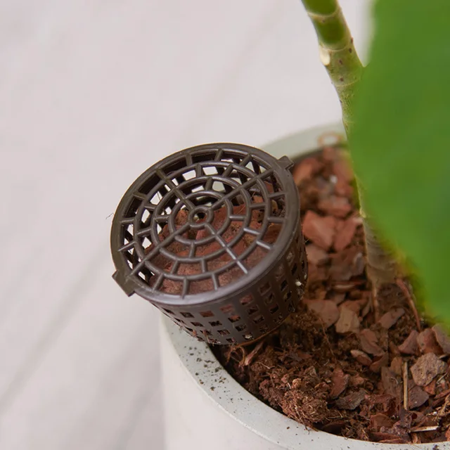 10Db/Beállított Műtrágya Óvoda Fedél Bonsai Kerti Ültetési Szerszámok Kertészeti Ellátás Óvodai Kosár Automatikus Pot Doboz - Image 5