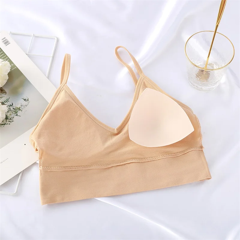 Bras for Women Sexy Seamless Bra U Type Backless Push Up Bralette Brassiere Femme Sports Underwear Women’s Lingerie 6