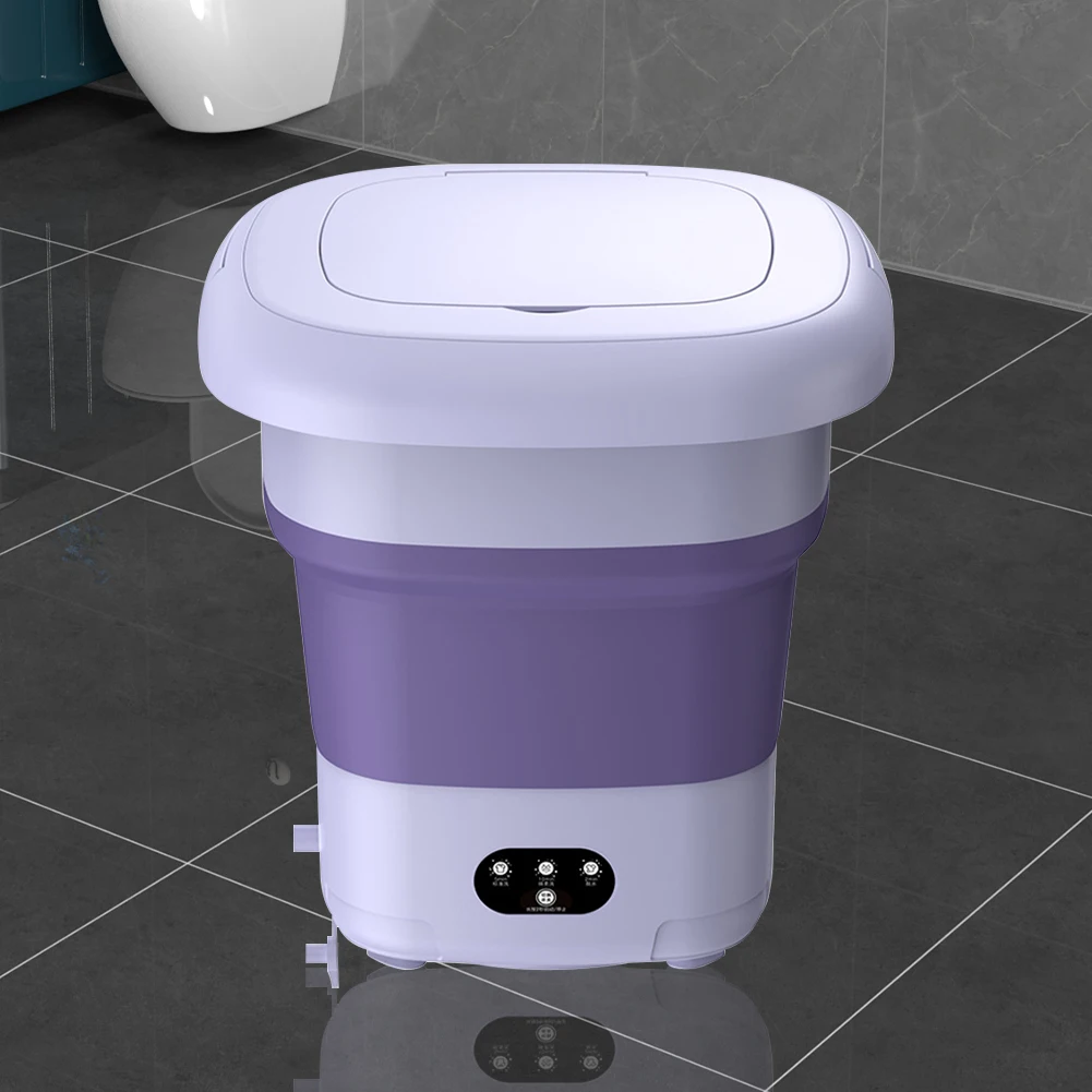 9L Portable Washing Machine, Folding Mini Washing Machine Sterilizing And Drying Machine Is Suitable For Baby Clothes