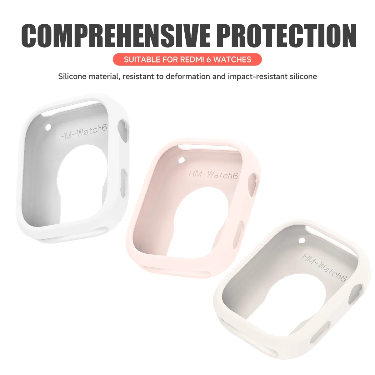 Hollow Soft Silicone Case Cover for Watch Protection – Direct Charging Compatible