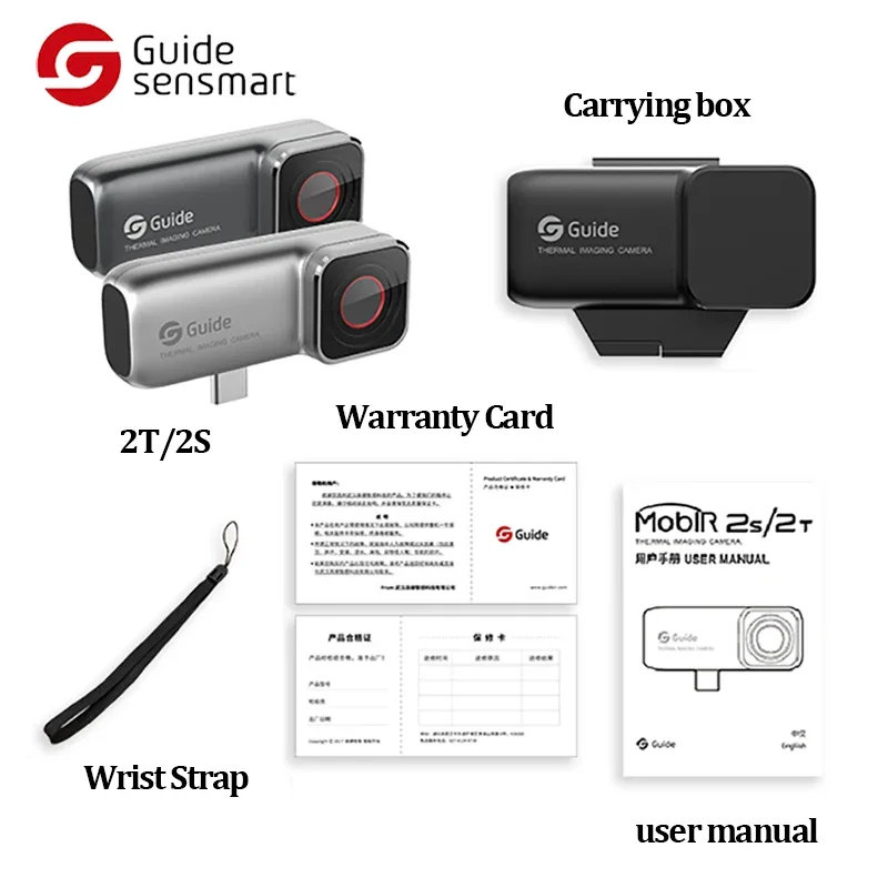 サーマルカメラGuideTYPE-C用 MobIR Air Androidグレー スマートフォン用 MobIR Airサーマルカメラ | Guide Sensmart