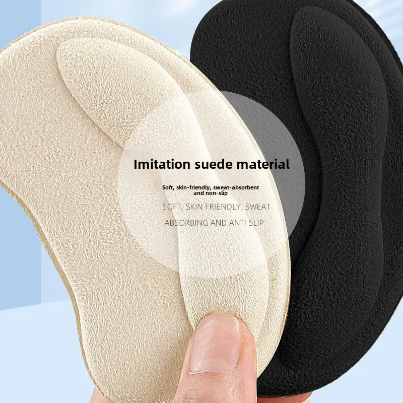 Heel Grips Liner Cushions Inserts Heel Pads Snugs for Shoe Too Big Men Women, Filler Improved Shoe Fit and Comfort