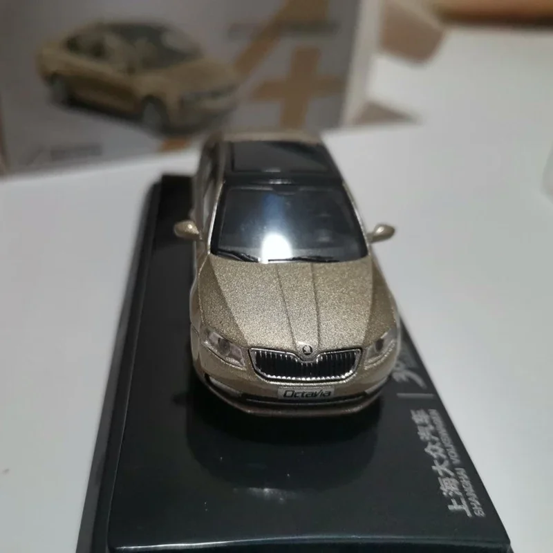 Diecast Alloy 1/64 Skoda Octavia Sedan Car Model 30th Anniversary