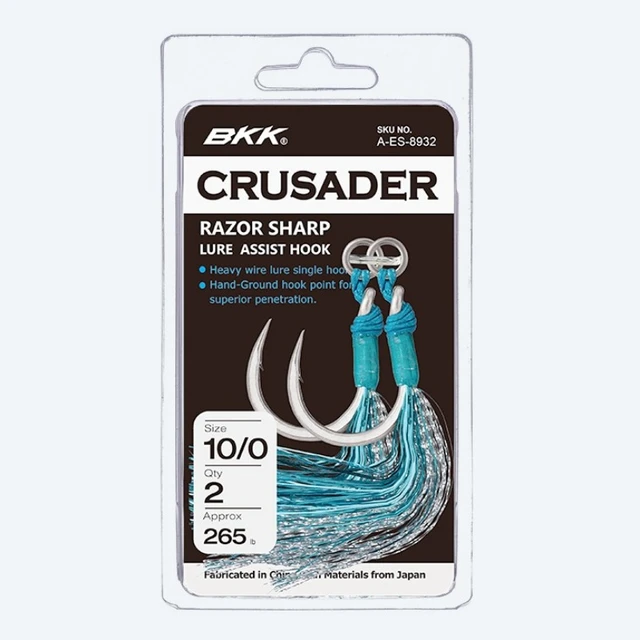 BKK Crusader Assist Lure Single Fishing Hooks