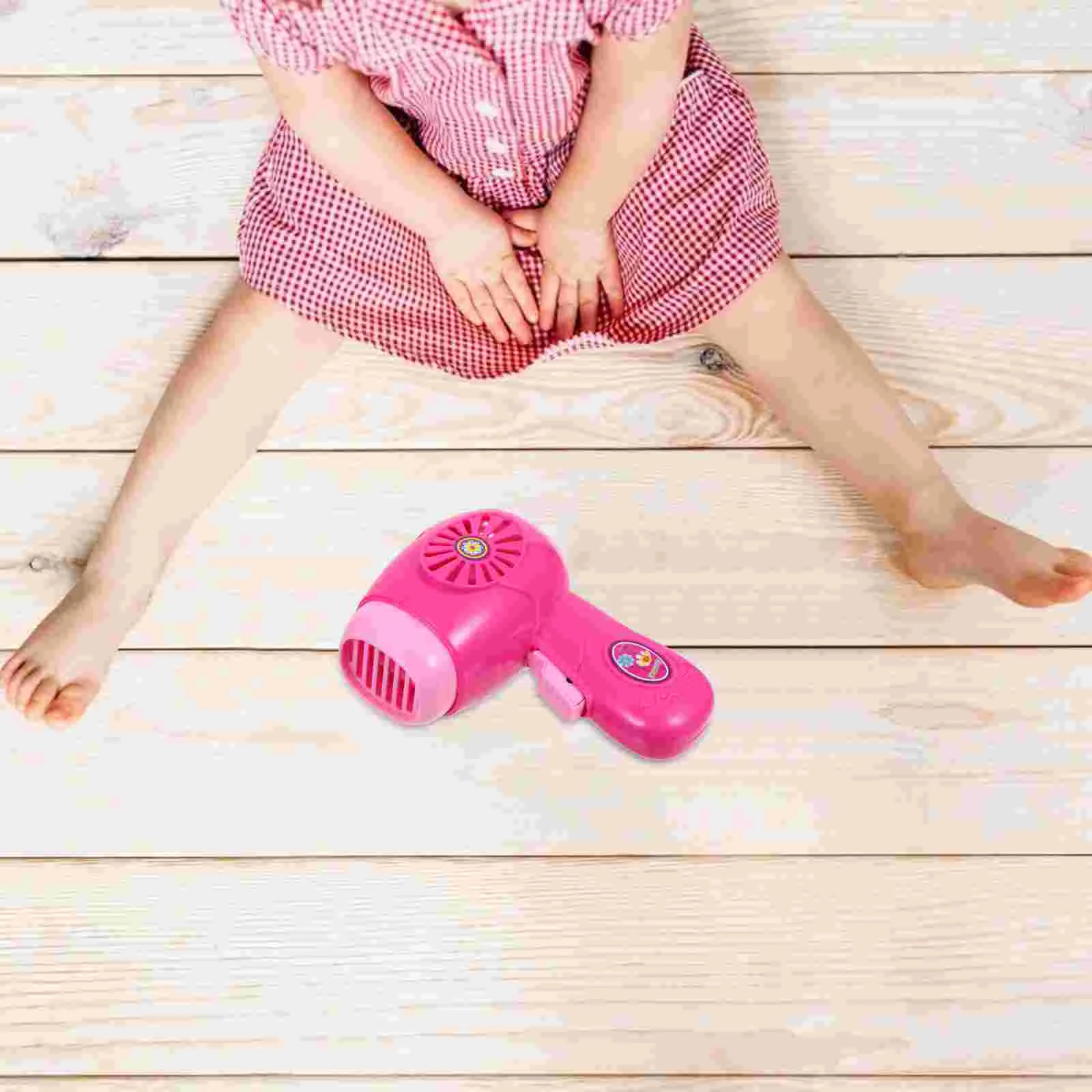 아이 전기 헤어 드라이어 장난감 시뮬레이션 장난감, 미니 액세서리, 인형 집 장식