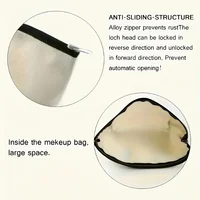 Medicine-Themed Cosmetic Travel Bag - Foldable Zippered Makeup Organizer, Gift for Healthcare Professionals, Cosmetic Bag 4