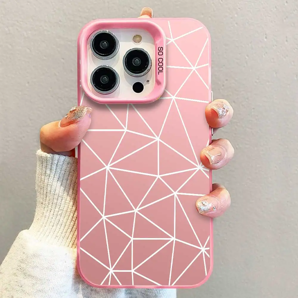New Stylish Silver IMD Phone Case