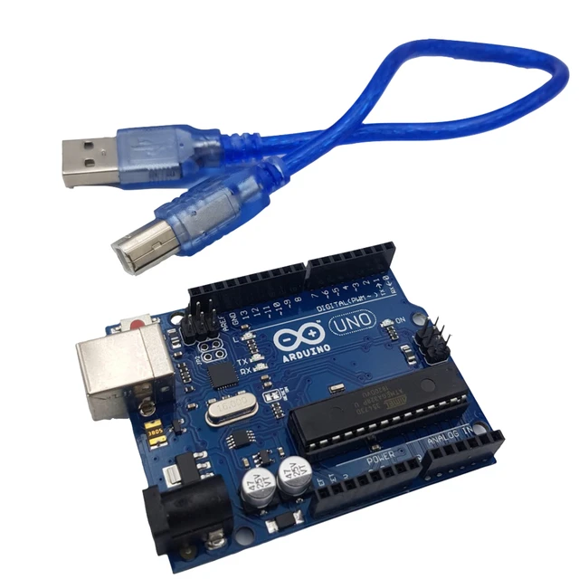 Compatible Arduino Uno Rev03 avec câble USB