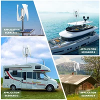 Éolienne à axe vertical 2000W 2KW 12V 24V 48V, générateur éolien certifié CE, énergie gratuite, démarrage à basse vitesse, hors réseau pour usage domestique 5