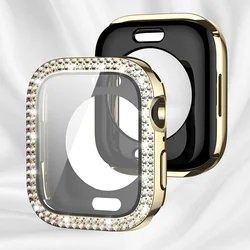 Luxury Diamond Bling Protective Glass + Cover - Ultra 1 2 49mm (Gold)