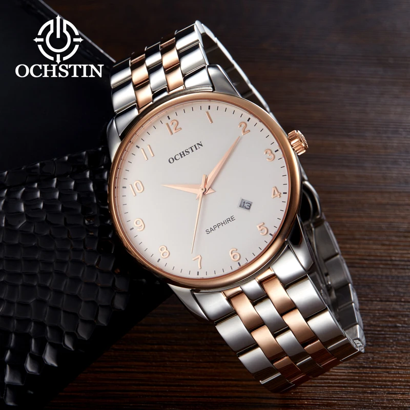 OCHSTIN2024 New Men's Gentle Series Sporty Trend Imported Multi functional Quartz Movement Watch Men's Quartz Watch