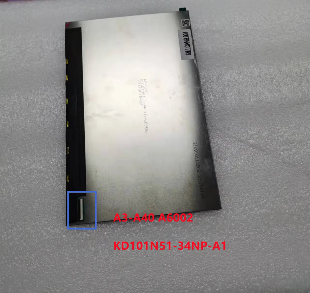 

Original 10.1"inch LCD Screen KD101N51-34NP-A1 KD101N51-34NP KD101N51 For Acer Iconia Tab10 A3-A40 A6002 Tablet PC