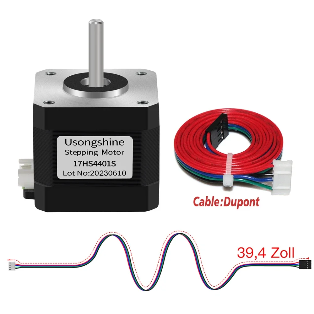 Usongshine High-Performance Nema17 Stepper Motor for CNC and 3D Printing Applications