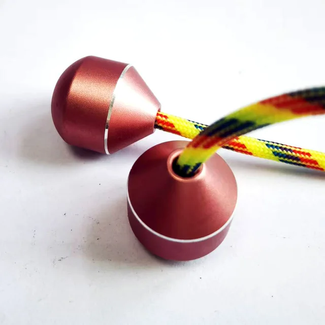 Fidget Beads Skill Begleri Toy Worry Bead Aluminium Alloy Finger Skill Paracord Stress Extreme Finger Movement Stress Relief Toy 4