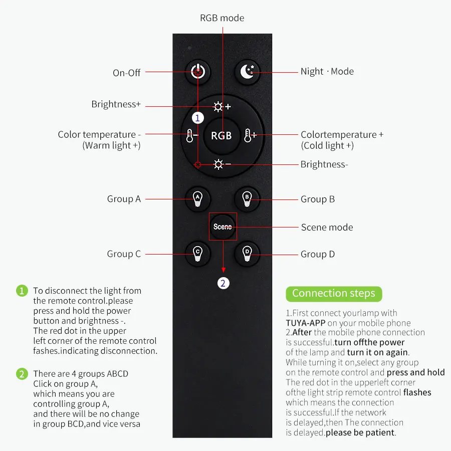 Smart Led Light Bulbs Wifi Tuya E27 Led Light Bulbs 220V 110V 10W Smart Life RGB Lamp App Voice Remote Control Dimmable Alexa Google Assistant Alice
