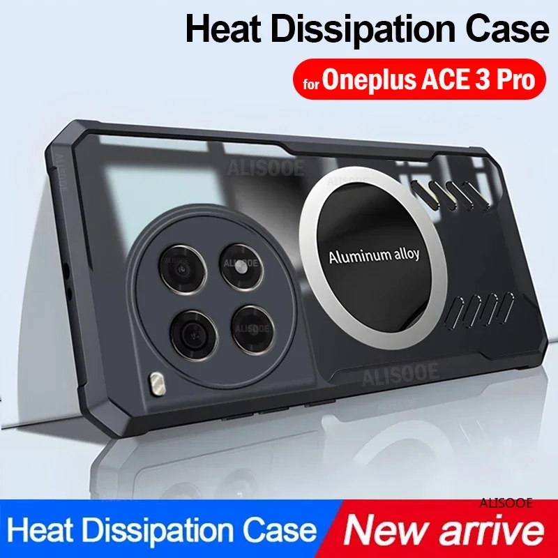 Ultra-Clear HD Transparent Protective Case with Heat Dissipation