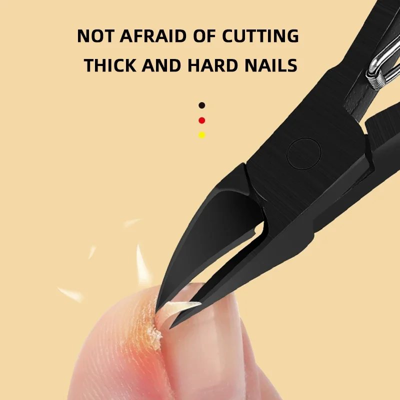 Nail Clipper Nail Clippers Toe Nail Clipper Nail Clippers Toenail Cutter Stainless Steel Pedicure Thick Toe Nail Correction Deep Into Manicure Tools Grooves