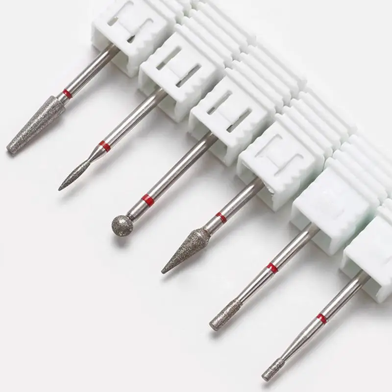 Russian Manicure Cutters Barrel Nail Drill Bits 3/32" Rotary Burr Cuticle Burr Electric Drills Accessories Tools nail drill bit electric nail drill bit manicure drill bit electric manicure drill