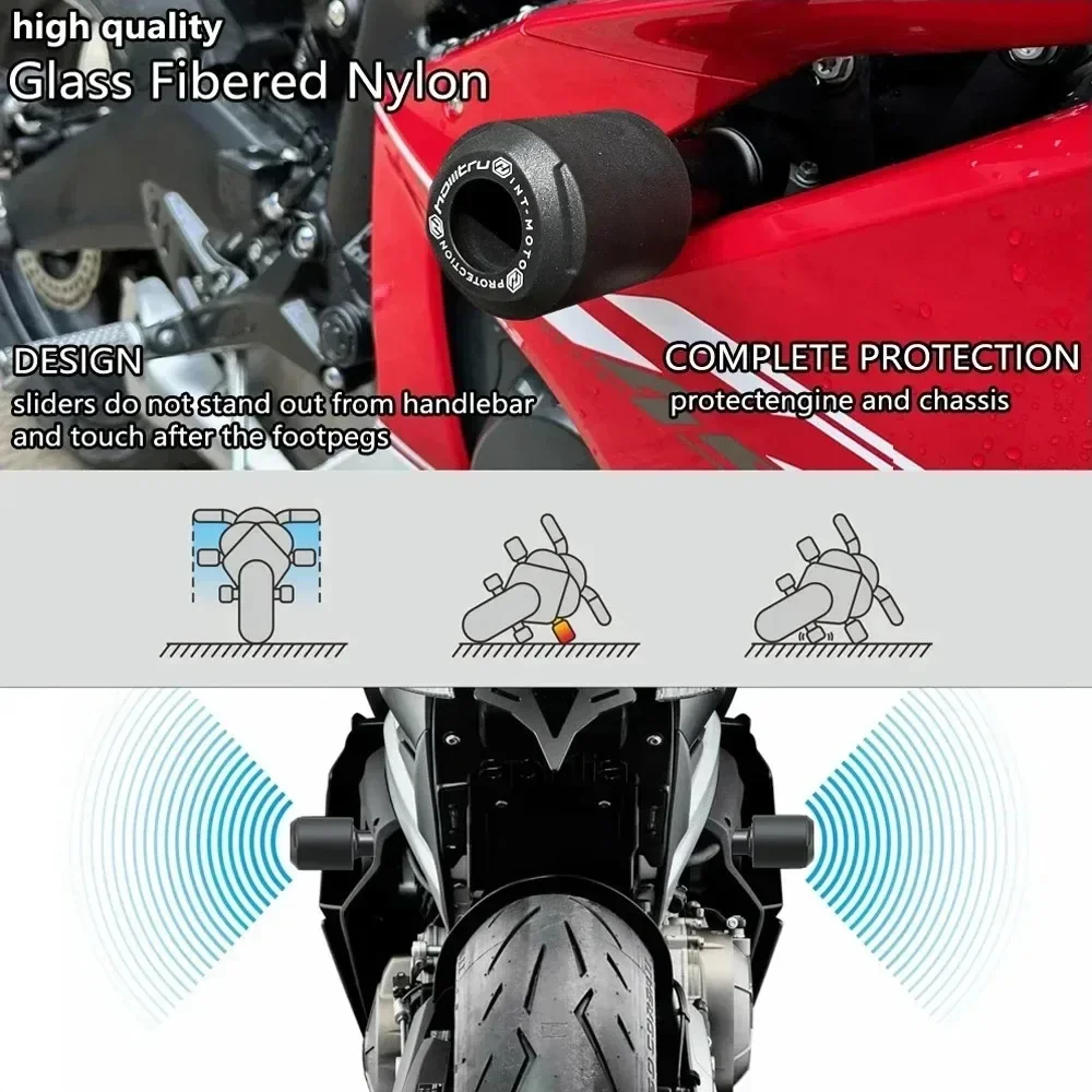 혼다 CBR650R / CB650R 2019 2020 2021 2022 2023 CBR650R CB650R 모토크로스 프레임 슬라이더 충돌 방지 장치