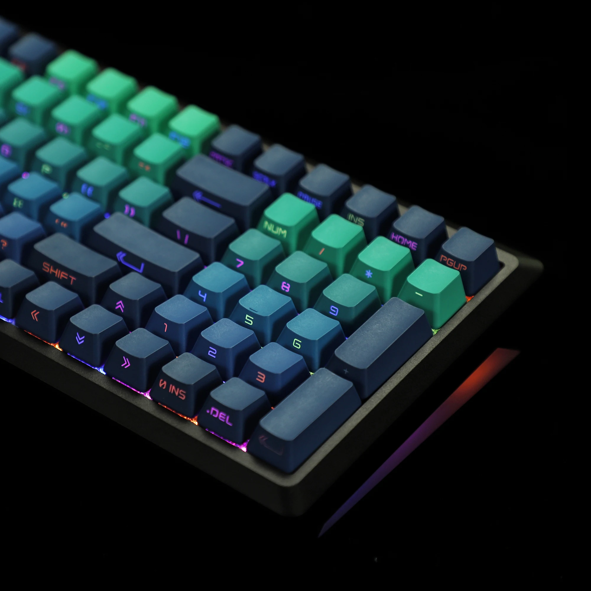 retroiluminados, apto para teclado mecânico MX, 108,