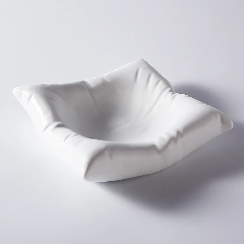 Pillows Plates Dining Dish Ceramic Cold Dish Artistic Conception Tableware