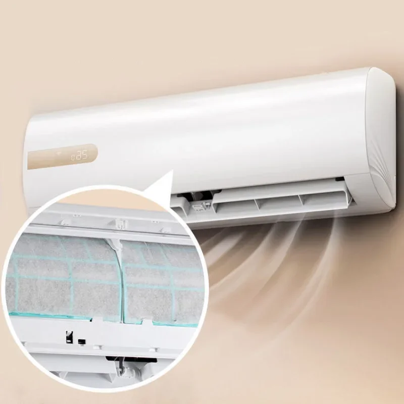 Anti-Dust Air Conditioner Vent Filter Cotton Cuttable Network Outlet Cleaning Purification Parts