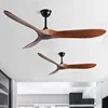 5-Leaf Strong Wind Nordic Ceiling Living Room Dining Room Industrial American Retro Commercial Variable Frequency Light Free Fan 1