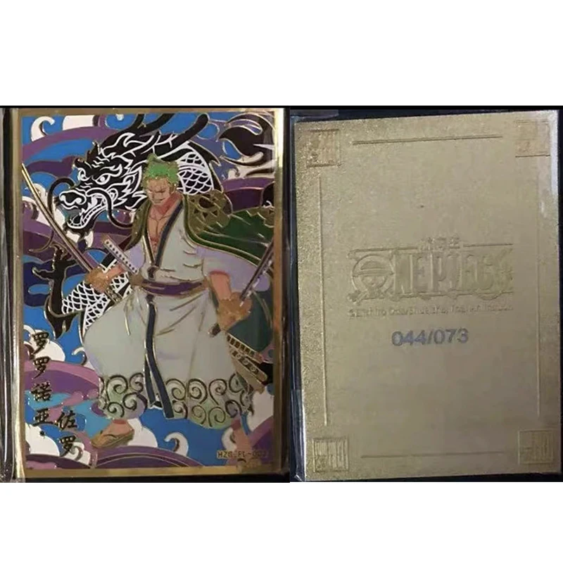 Anime One Piece Nico Robin Game Collect Rare Card Children's Toys The Boy Pleasantly Surprised Birthday Christmas Present