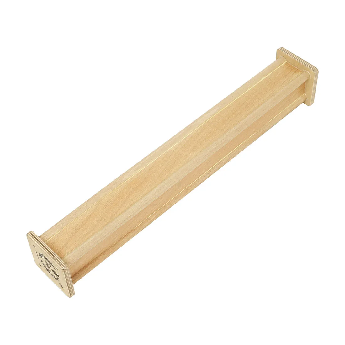 Portable Solid Wood Rain Sound Stick Orff Instrument Rain Sound Cylinder Stick with Storage Bag Length of 63 CM