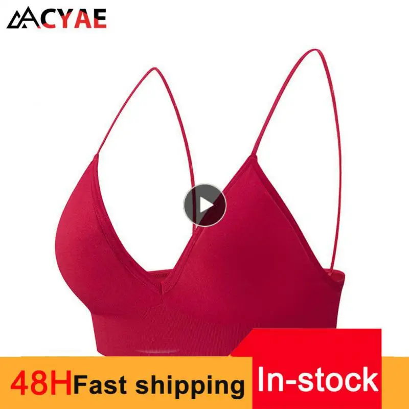 

1PCS Women Backless Sports Bra,U Back Wirefree Padded Athletic Sports Bra Top,Seamless Gym Fitness Running Yoga Sports Bra